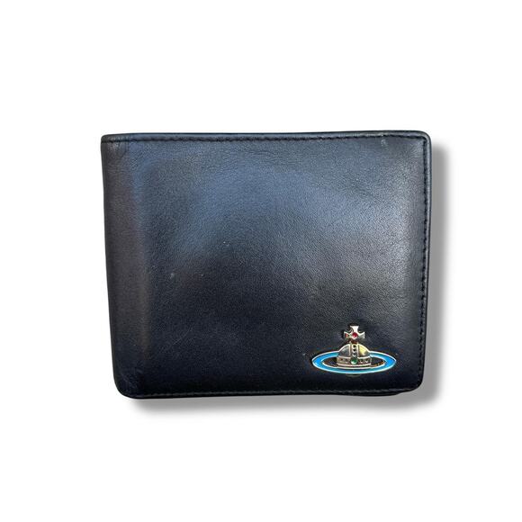 Vivienne Westwood Handbags - Vivienne Westwood Black Bifold Wallet